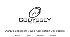 Desktop Screenshot of codysseynepal.com